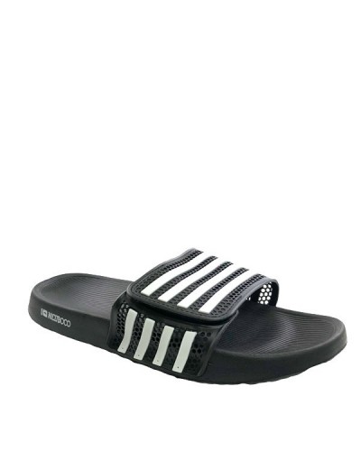 CHANCLA NICOBOCO VELCRO RAYAS