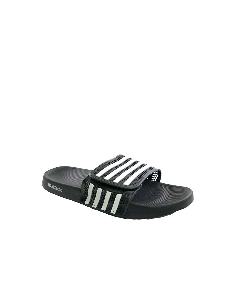 CHANCLA NICOBOCO VELCRO RAYAS