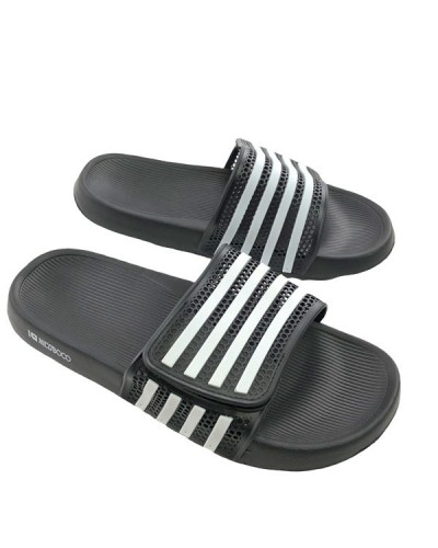 CHANCLA NICOBOCO VELCRO RAYAS
