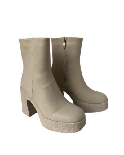 BOTIN  PLATAFORMA CREPE 