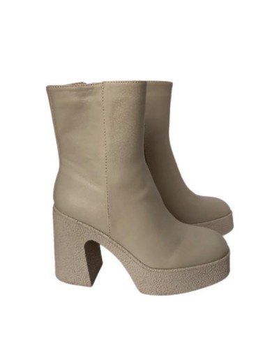 BOTIN  PLATAFORMA CREPE 