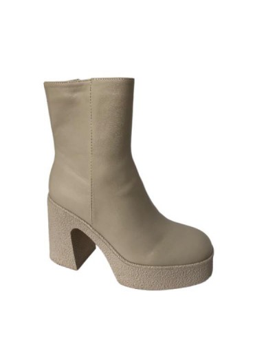BOTIN  PLATAFORMA CREPE 