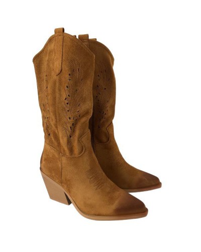 BOTA CALADA BORDADOS 
