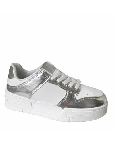ZAPATILLA COURT COMBINADA METAL