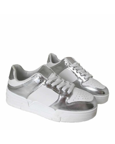 ZAPATILLA COURT COMBINADA METAL