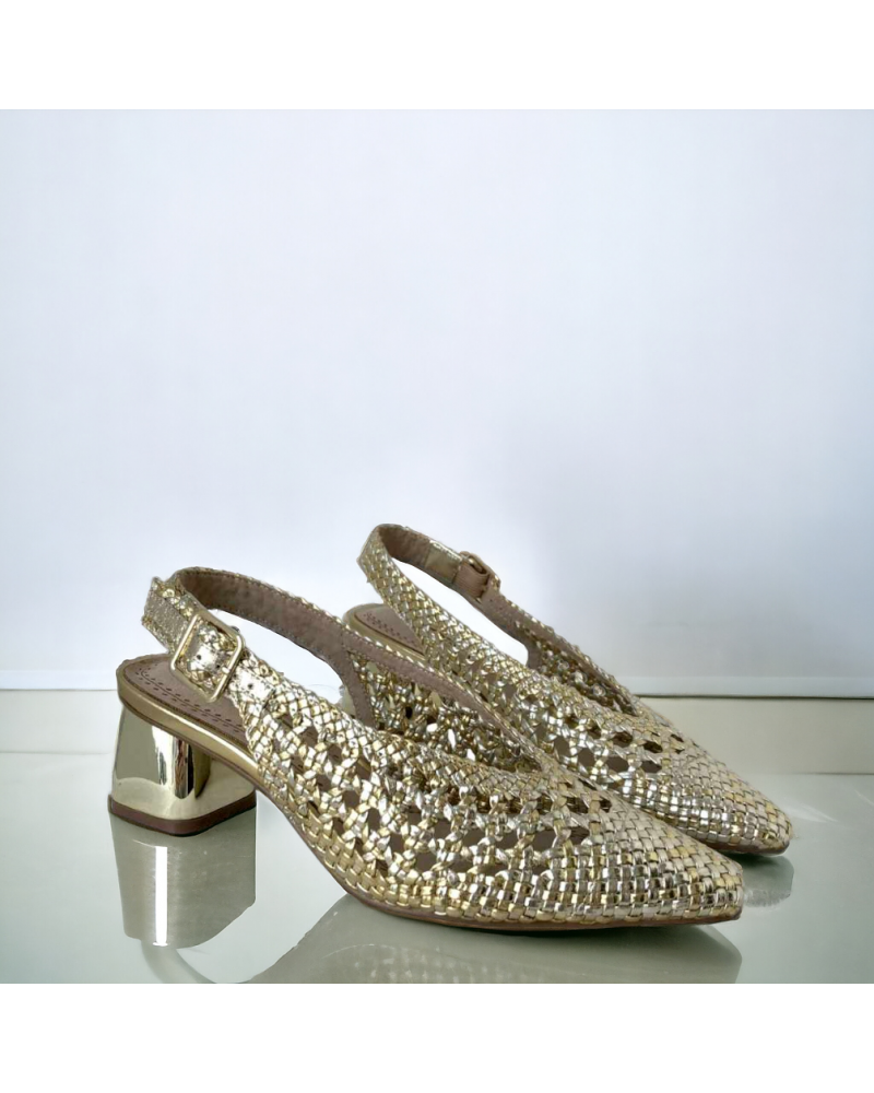 SALON TRENZADO CORINA TACON METAL