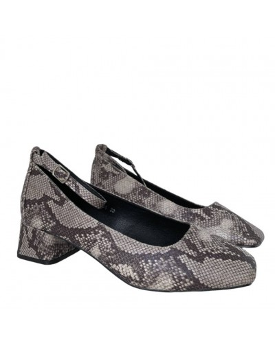 ZAPATO TACON ANIMAL PRINT BUONAROTTI