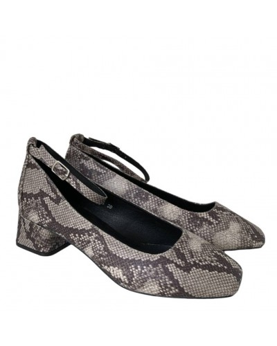 ZAPATO TACON ANIMAL PRINT BUONAROTTI