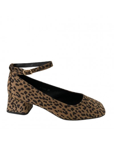 ZAPATO TACON  LEOPARDO