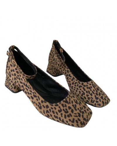 ZAPATO TACON  LEOPARDO