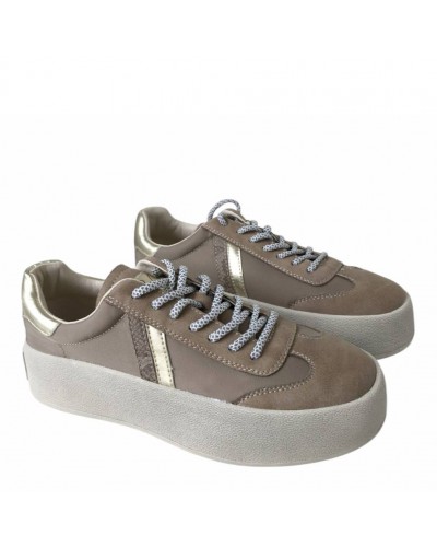 SNEAKERS PLATAFORMA COMBINADAS POP