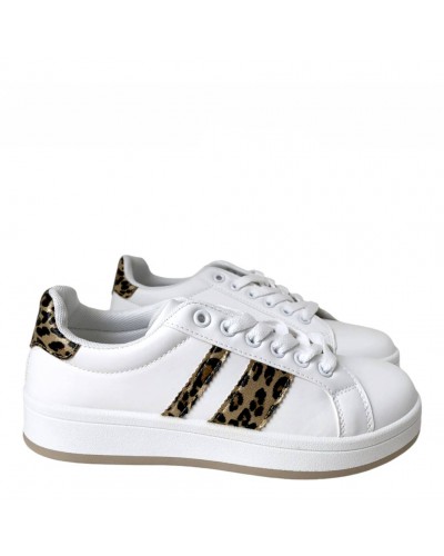 ZAPATILLA  COMBINADA ANIMAL PRINT