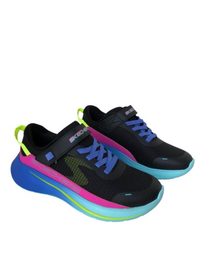 ZAPATILLA SKECHERS JR WAVE MULTICOLOR