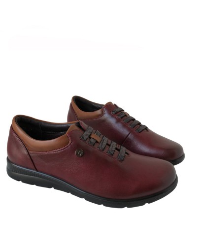 ZAPATO PLANO NAPA GOMAS AZAFATA