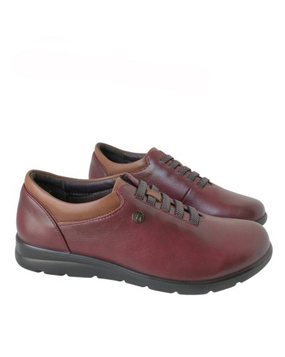 ZAPATO PLANO NAPA GOMAS AZAFATA