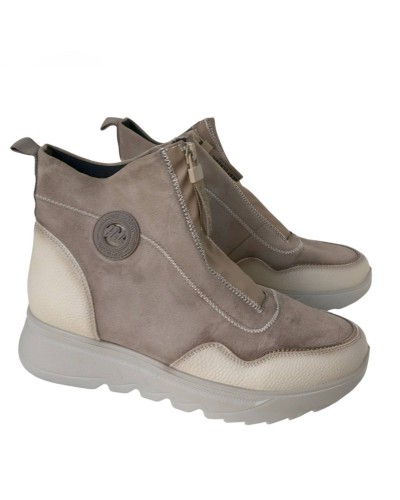 BOTIN CASUAL CREMALLERA COMBINADA