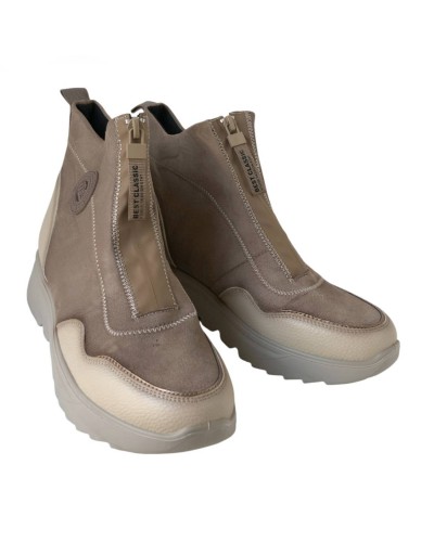 BOTIN CASUAL CREMALLERA COMBINADA