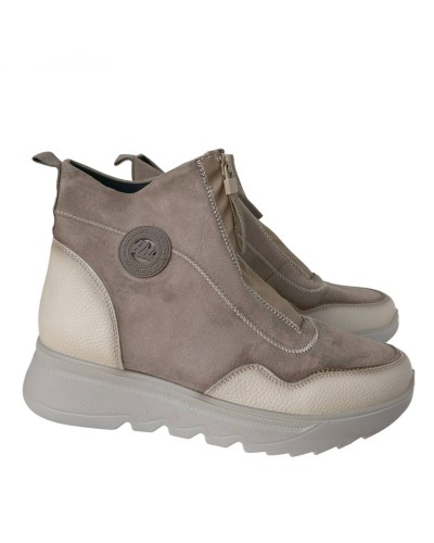 BOTIN CASUAL CREMALLERA COMBINADA