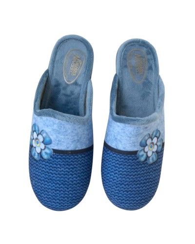 ZAPATILLA CUÑA NEVADA FLOR