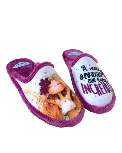ZAPATILLA CASA ERES INCREIBLE
