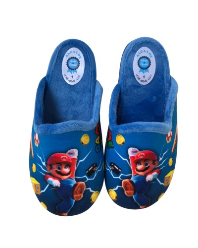 ZAPATILLAS CASA SUPER MARIO