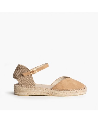 ALPARGATA PLANA HEBILLA CORINA