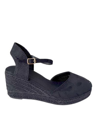 SANDALIAS CUÑA ESPARTO 5C PUNTERA ANTELI