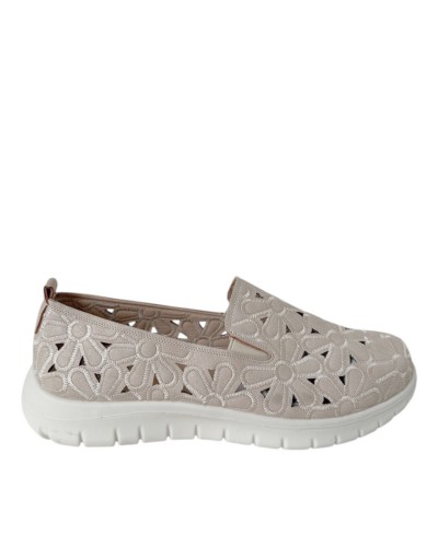 MOCASIN SOFT CALADO FLORES