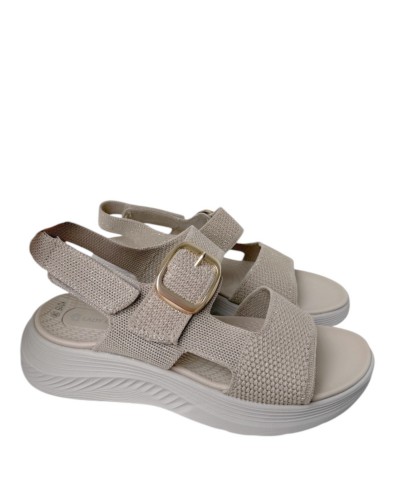 SANDALIA COMODA VELCRO HEBILLA