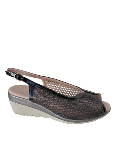 SANDALIA CUÑA VIRUCCI ELGANTE