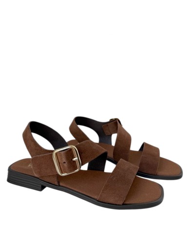 SANDALIAS PIEL WIKERS HEBILLA