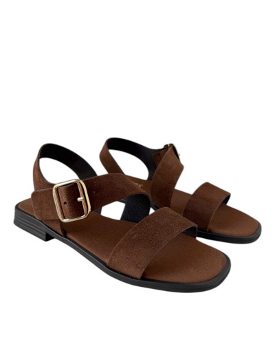 SANDALIAS PIEL WIKERS HEBILLA