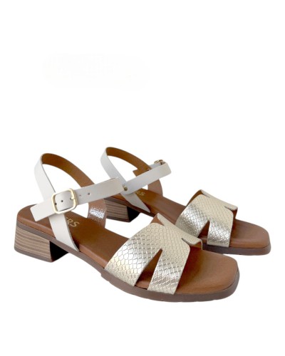 SANDALIA WIKERS PLANTA GEL PRINT