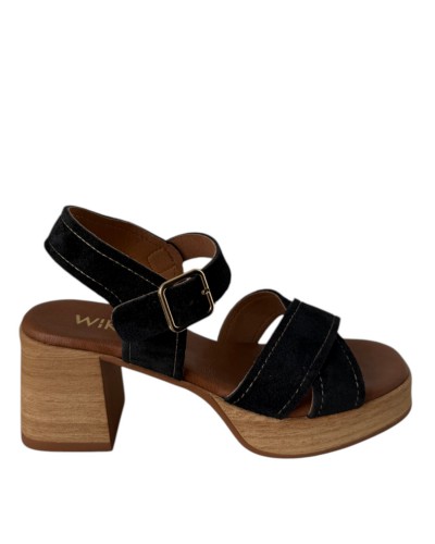 SANDALIA WIKERS PIEL TACON PLANTA GEL