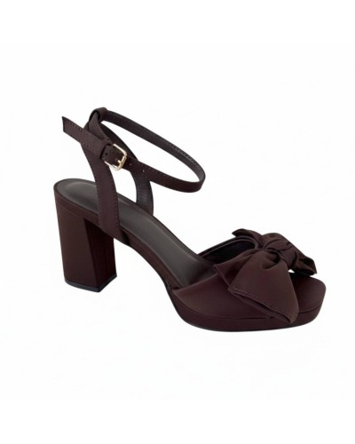 SANDALIA TACON LAZADA RASO BUONAROTTI