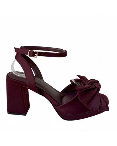 SANDALIA TACON LAZADA RASO BUONAROTTI