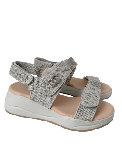 SANDALIA CASUAL RAFIA VELCRO