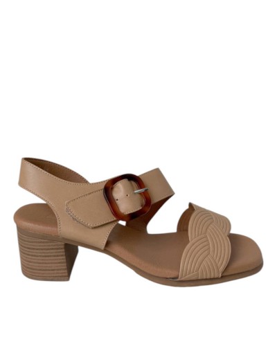 SANDALIA TACON PLANTA GEL HEBILLA