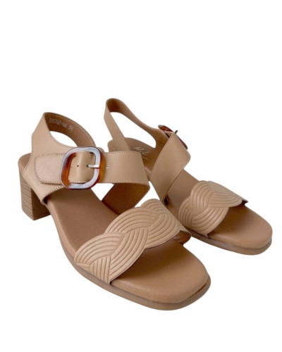 SANDALIA TACON PLANTA GEL HEBILLA