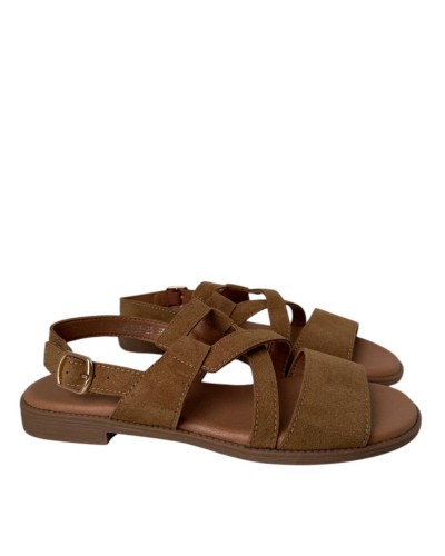 SANDALIAS ANTE PLANA PLANTILLA CRUZADAS