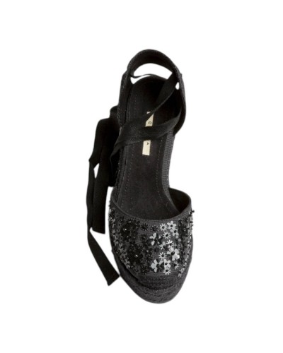 ESPADRILLE CORINA CUÑA ESPARTO PUNTERA L