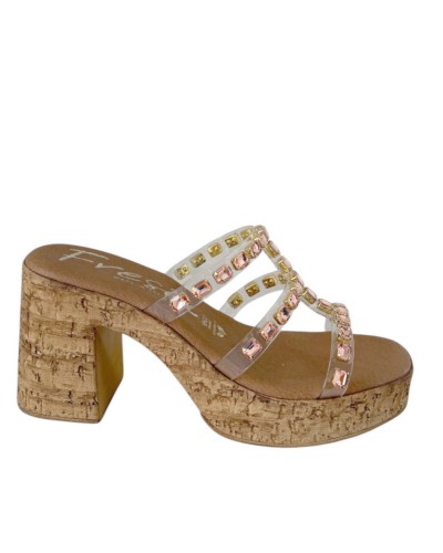 ZUECO TACON VINILO JOYA