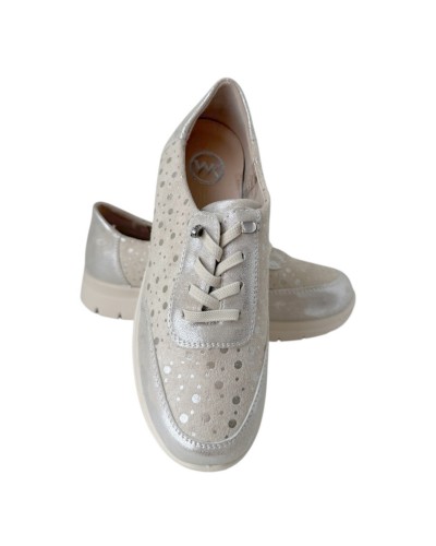 SNEAKERS CASUAL ELASTICO METALIZADO