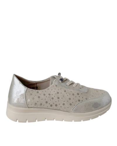 SNEAKERS CASUAL ELASTICO METALIZADO