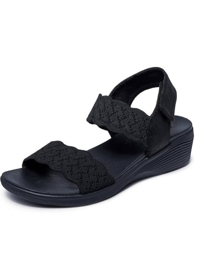 SANDALIA SKECHERS CUÑA CONFORT 163165