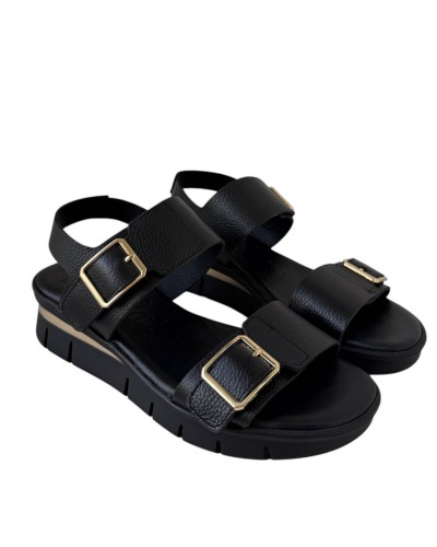 SANDALIAS CUÑA CONFORT GEL VELCRO VALERI