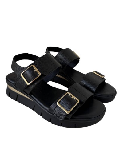 SANDALIAS CUÑA CONFORT GEL VELCRO VALERI
