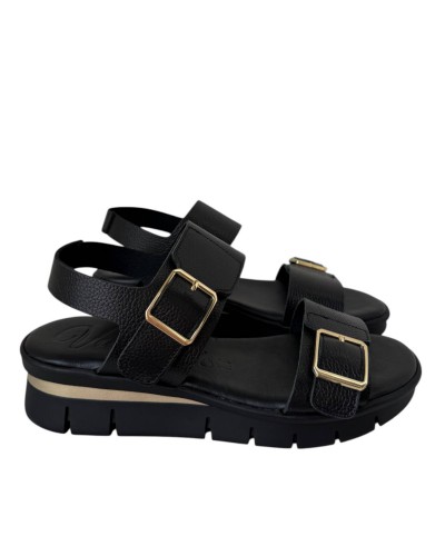 SANDALIAS CUÑA CONFORT GEL VELCRO VALERI