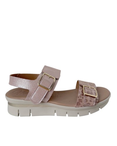 SANDALIA VELCRO PRINT GEL VALERIAS
