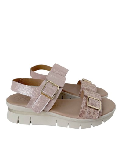 SANDALIA VELCRO PRINT GEL VALERIAS